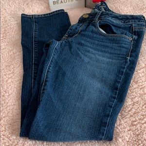 American Eagle skinny dark wash denim jeans sz 6